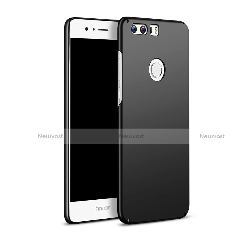 Hard Rigid Plastic Matte Finish Snap On Case M01 for Huawei Honor 8 Black