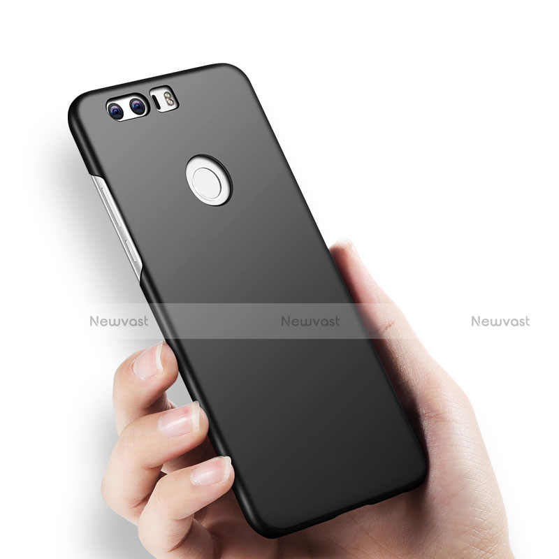 Hard Rigid Plastic Matte Finish Snap On Case M01 for Huawei Honor 8 Black