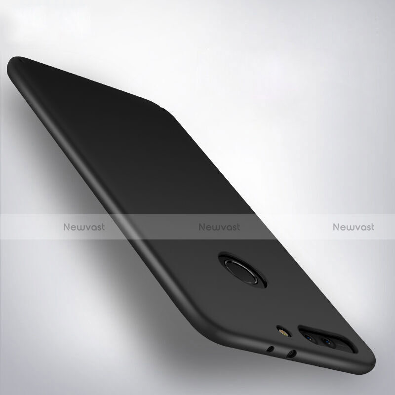 Hard Rigid Plastic Matte Finish Snap On Case M01 for Huawei Honor 8 Pro Black