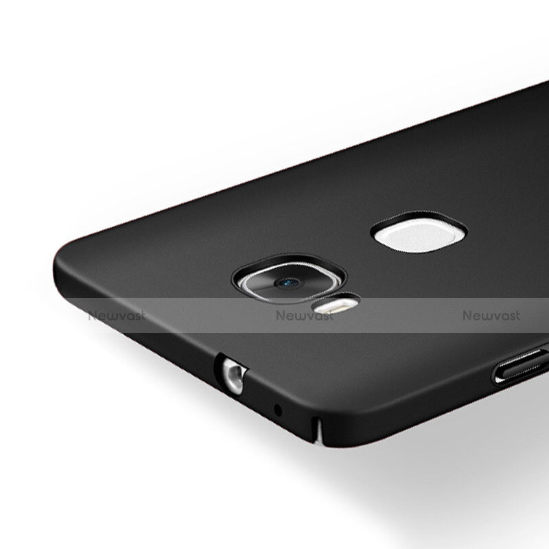 Hard Rigid Plastic Matte Finish Snap On Case M01 for Huawei Honor X5 Black