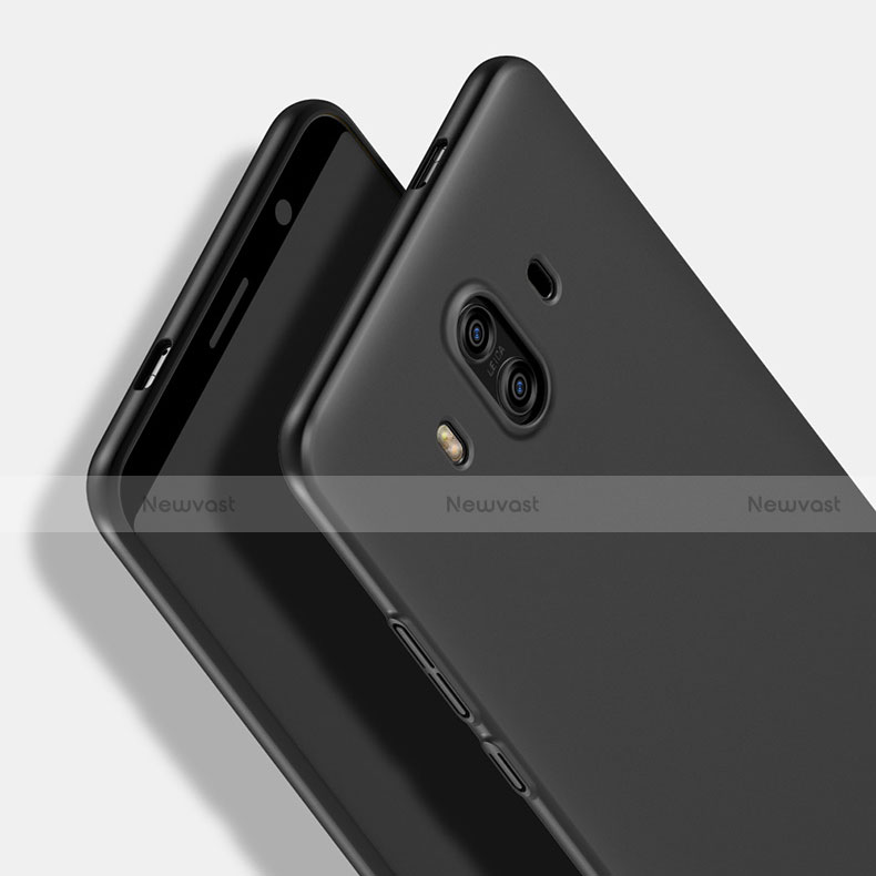 Hard Rigid Plastic Matte Finish Snap On Case M01 for Huawei Mate 10 Black