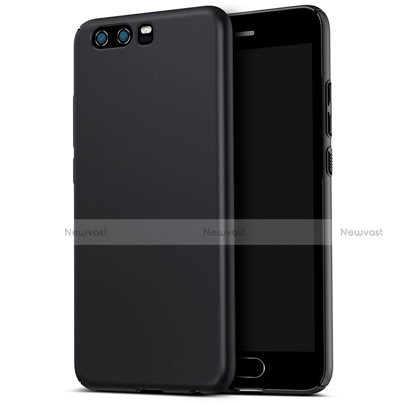 Hard Rigid Plastic Matte Finish Snap On Case M01 for Huawei P10 Black