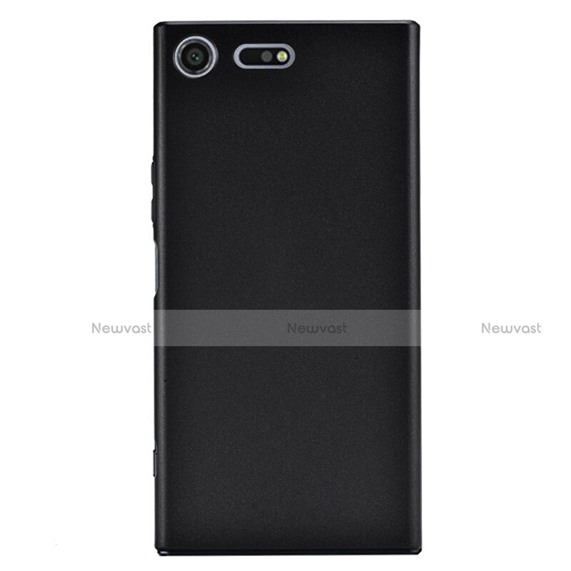 Hard Rigid Plastic Matte Finish Snap On Case M01 for Sony Xperia XZ Premium Black