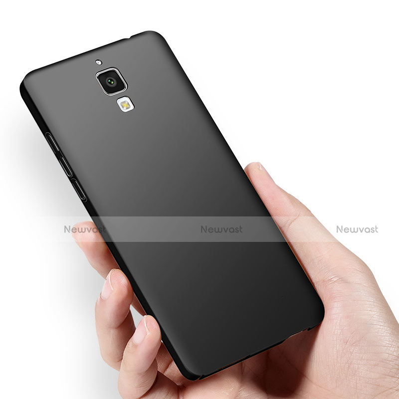 Hard Rigid Plastic Matte Finish Snap On Case M01 for Xiaomi Mi 4 Black