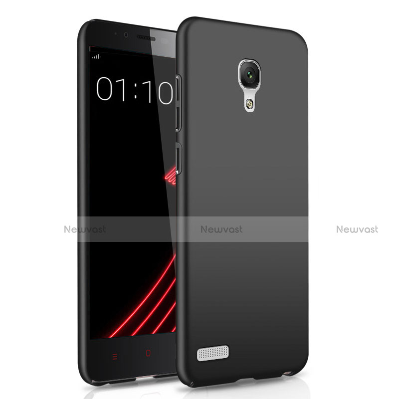 Hard Rigid Plastic Matte Finish Snap On Case M01 for Xiaomi Redmi Note 4G Black