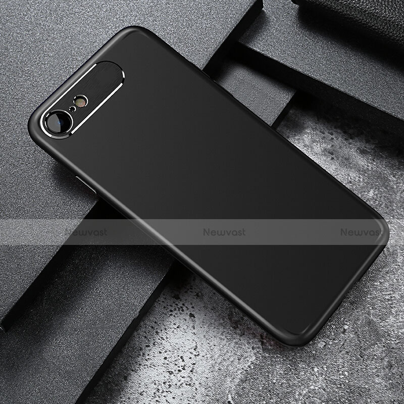 Hard Rigid Plastic Matte Finish Snap On Case M02 for Apple iPhone 7 Black