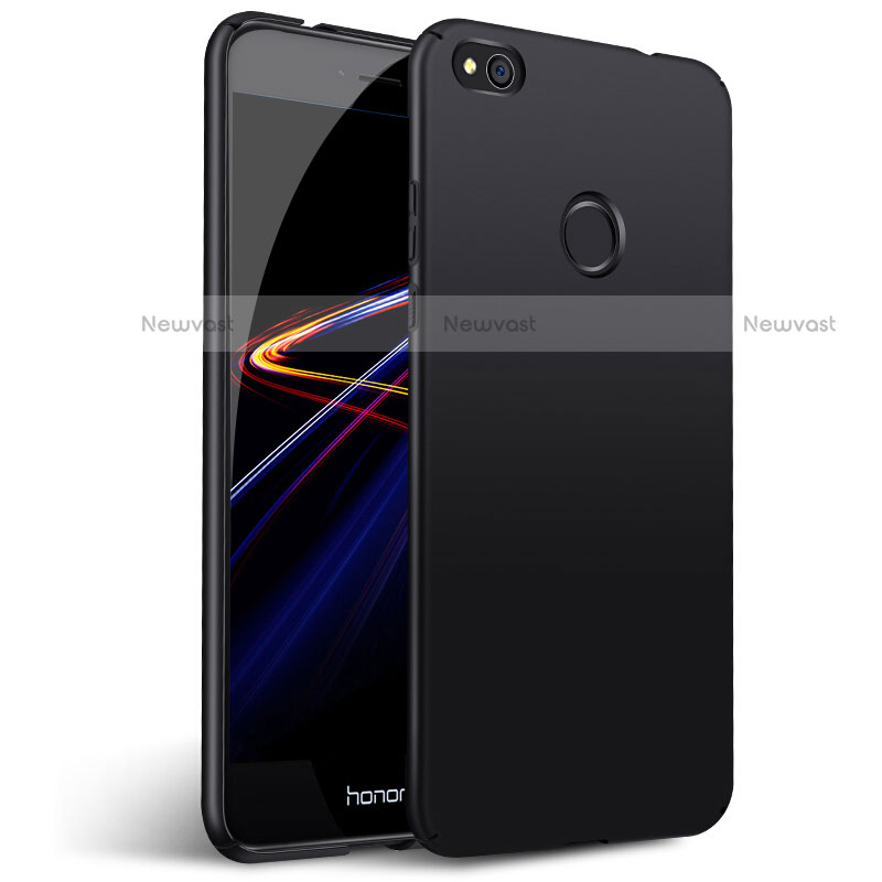 Hard Rigid Plastic Matte Finish Snap On Case M02 for Huawei Honor 8 Lite Black