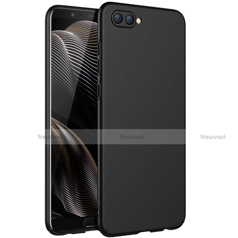 Hard Rigid Plastic Matte Finish Snap On Case M02 for Huawei Honor V10 Black