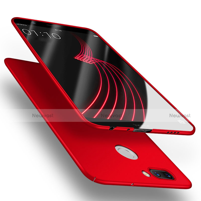 Hard Rigid Plastic Matte Finish Snap On Case M02 for Huawei Nova 2 Plus Red