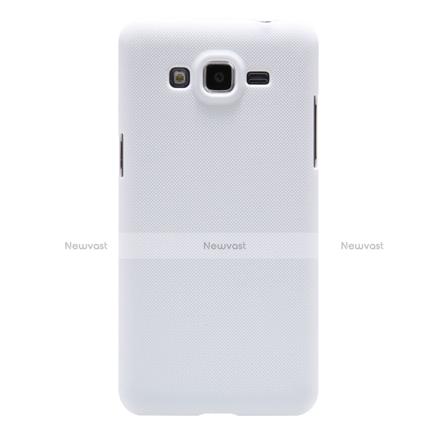 Hard Rigid Plastic Matte Finish Snap On Case M02 for Samsung Galaxy Grand Prime 4G G531F Duos TV White