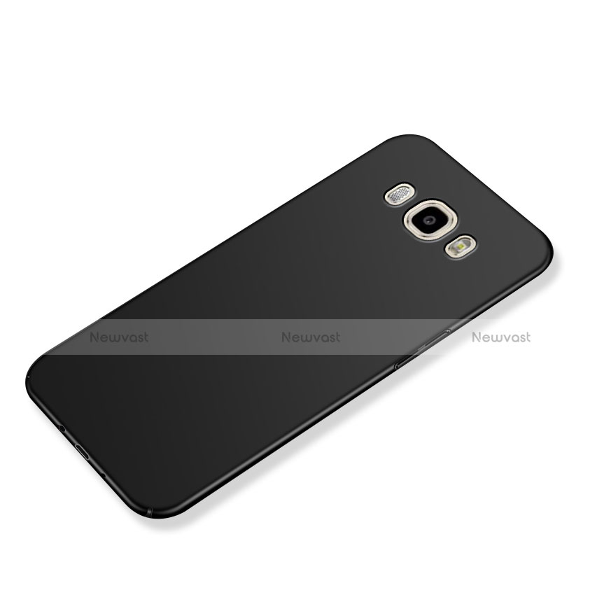 Hard Rigid Plastic Matte Finish Snap On Case M02 for Samsung Galaxy J7 (2016) J710F J710FN Black