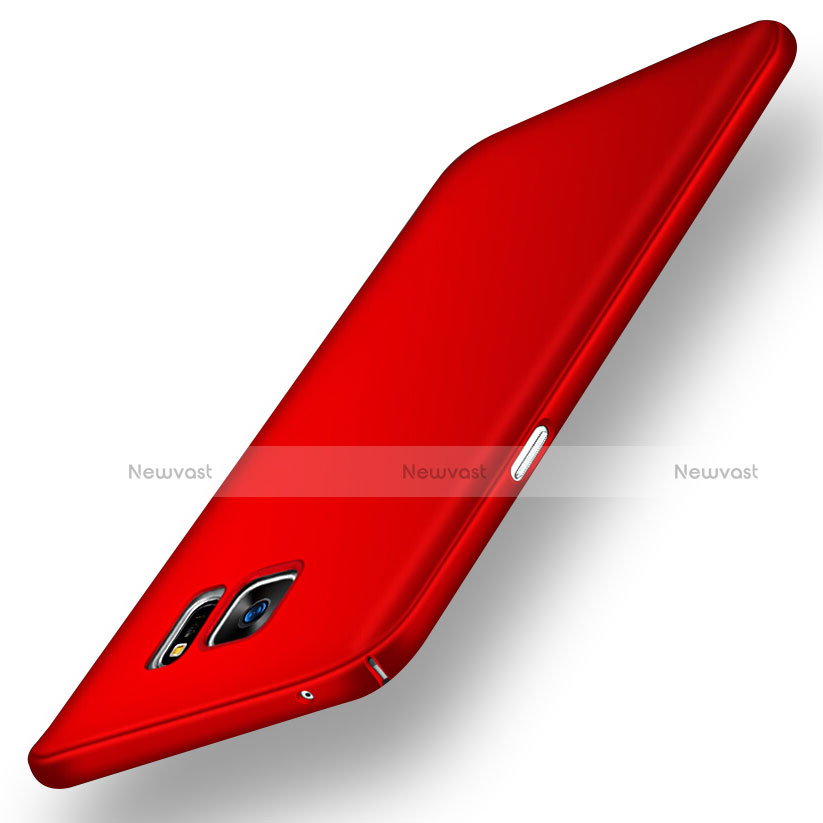 Hard Rigid Plastic Matte Finish Snap On Case M02 for Samsung Galaxy Note 5 N9200 N920 N920F Red