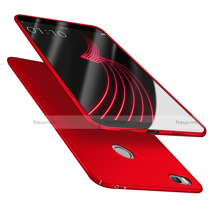 Hard Rigid Plastic Matte Finish Snap On Case M02 for Xiaomi Mi 4S Red