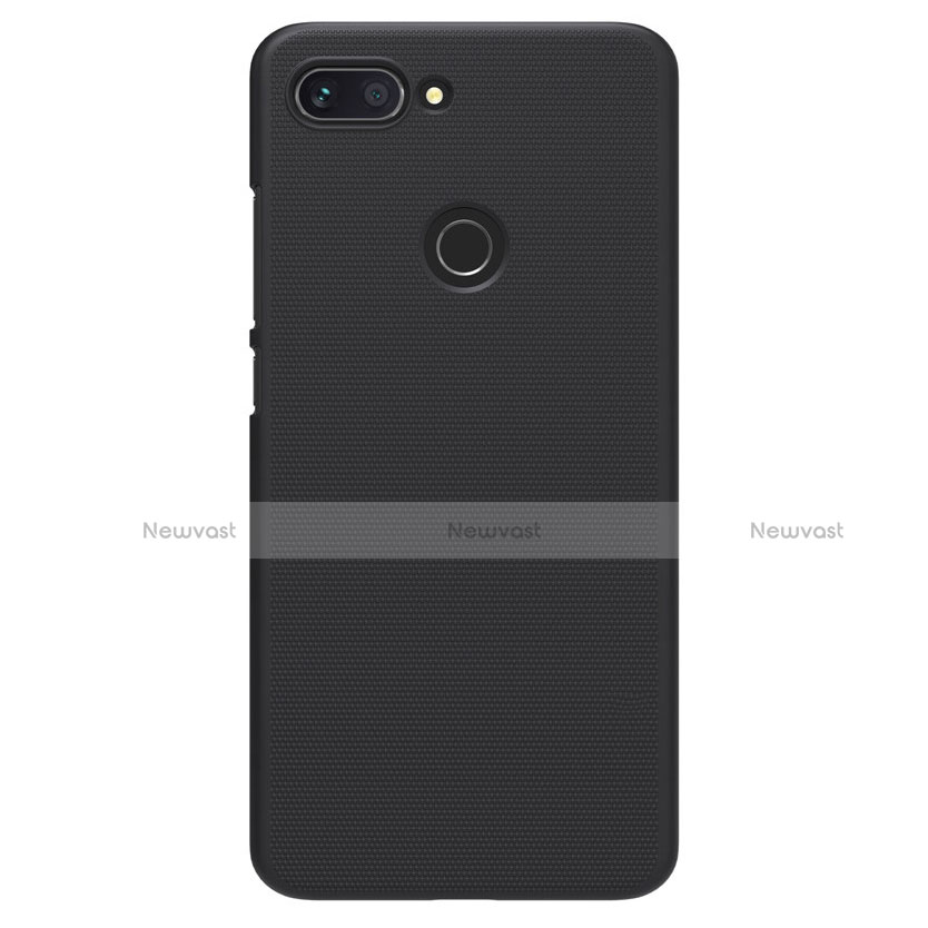 Hard Rigid Plastic Matte Finish Snap On Case M02 for Xiaomi Mi 8 Lite Black