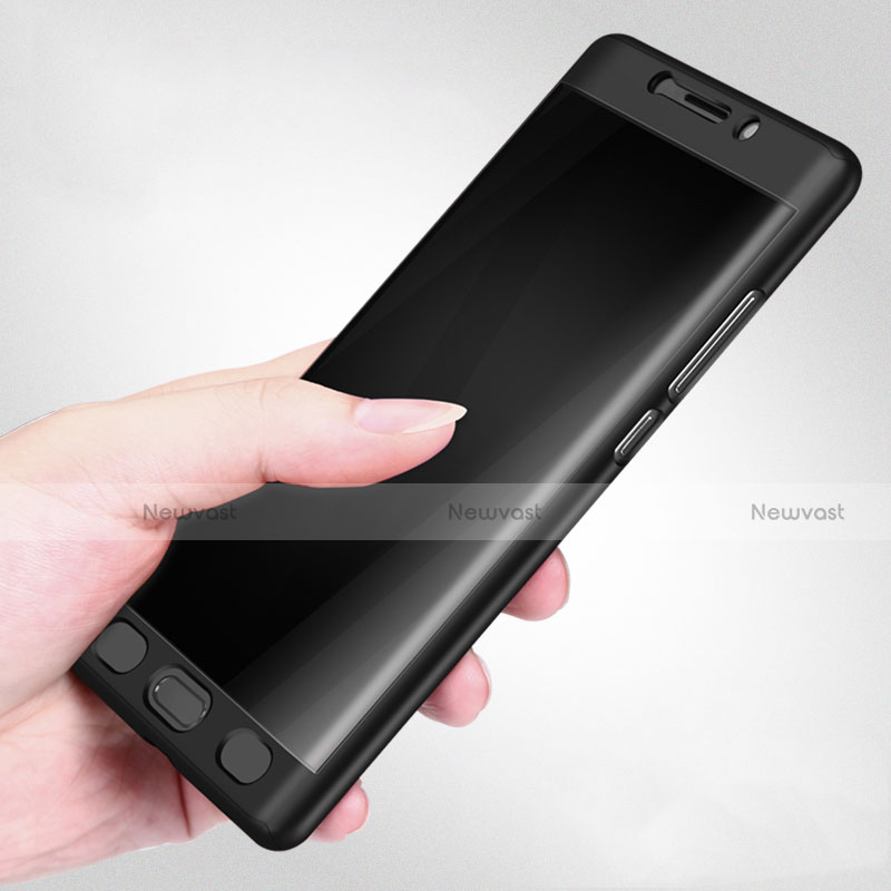 Hard Rigid Plastic Matte Finish Snap On Case M02 for Xiaomi Mi Note 2 Black