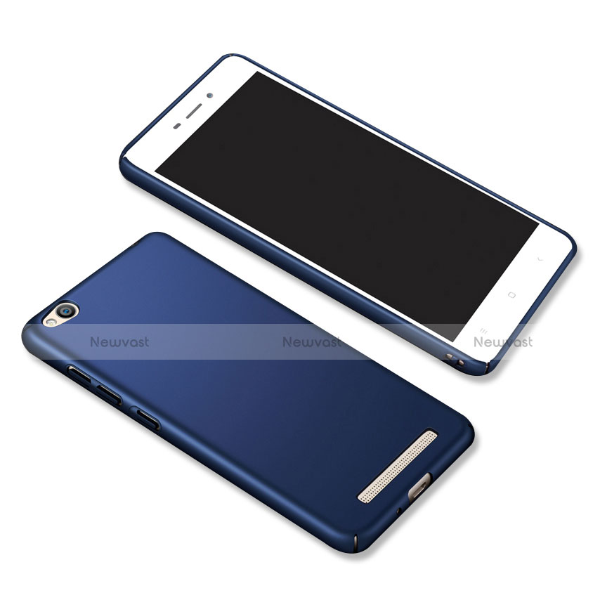 Hard Rigid Plastic Matte Finish Snap On Case M02 for Xiaomi Redmi 3 Blue