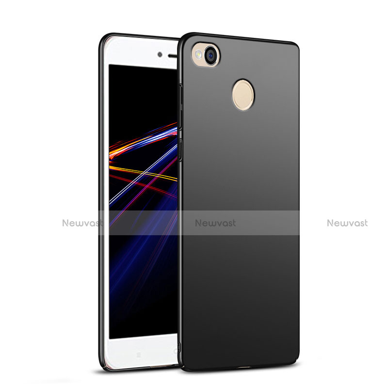 Hard Rigid Plastic Matte Finish Snap On Case M02 for Xiaomi Redmi 4X Black