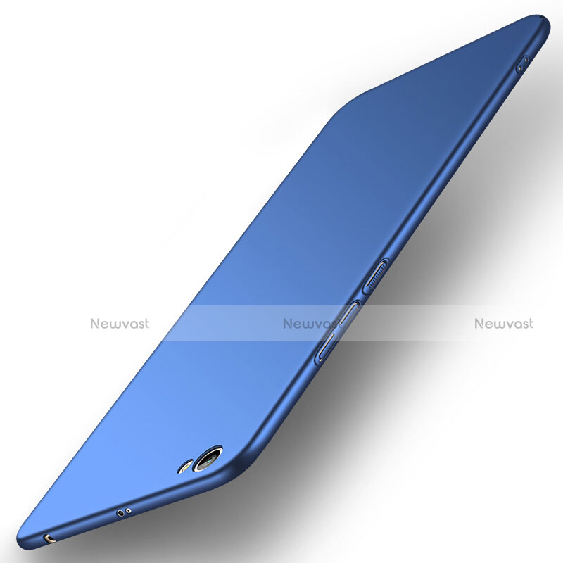 Hard Rigid Plastic Matte Finish Snap On Case M02 for Xiaomi Redmi Note 5A Standard Edition Blue