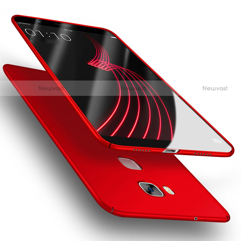 Hard Rigid Plastic Matte Finish Snap On Case M03 for Huawei Honor 5X Red