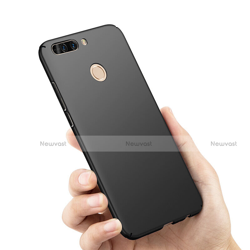 Hard Rigid Plastic Matte Finish Snap On Case M03 for Huawei Honor V9 Black