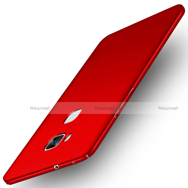 Hard Rigid Plastic Matte Finish Snap On Case M03 for Huawei Honor X5 Red