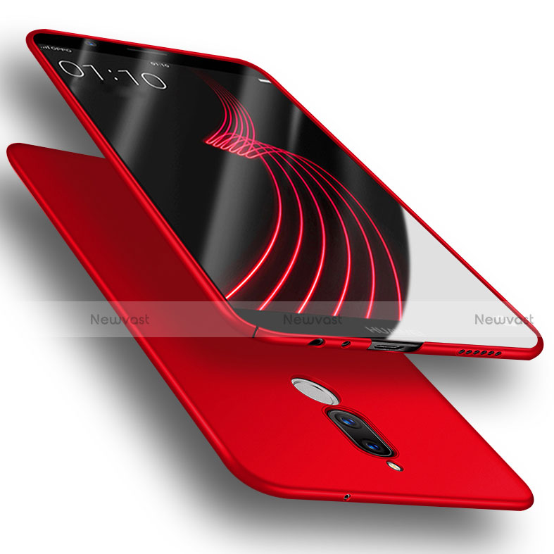 Hard Rigid Plastic Matte Finish Snap On Case M03 for Huawei Maimang 6 Red