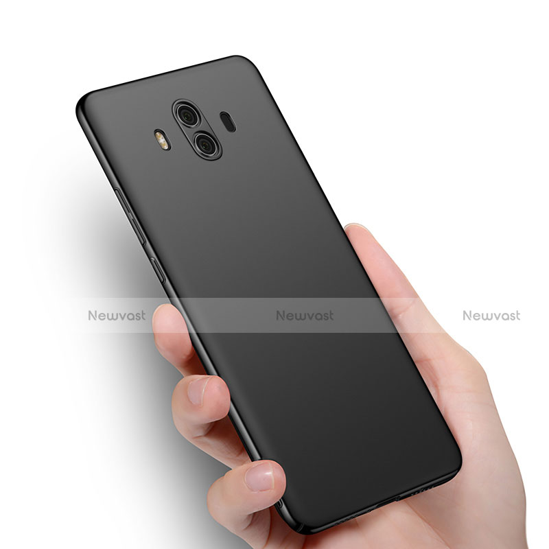 Hard Rigid Plastic Matte Finish Snap On Case M03 for Huawei Mate 10 Black