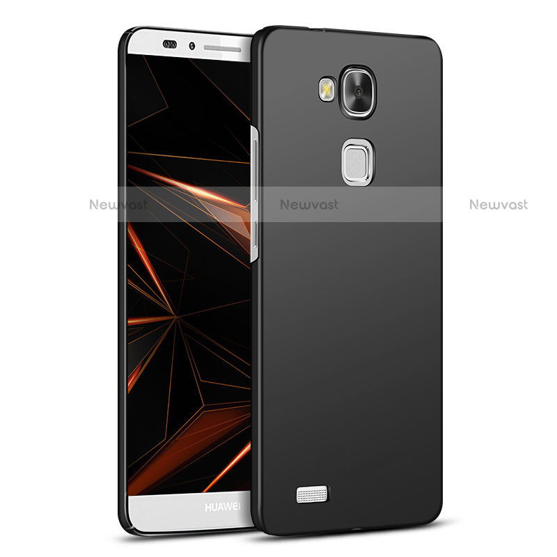 Hard Rigid Plastic Matte Finish Snap On Case M03 for Huawei Mate 7 Black