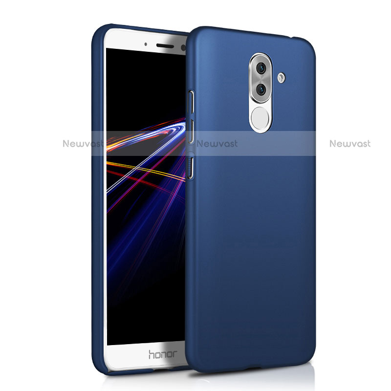 Hard Rigid Plastic Matte Finish Snap On Case M03 for Huawei Mate 9 Lite Blue