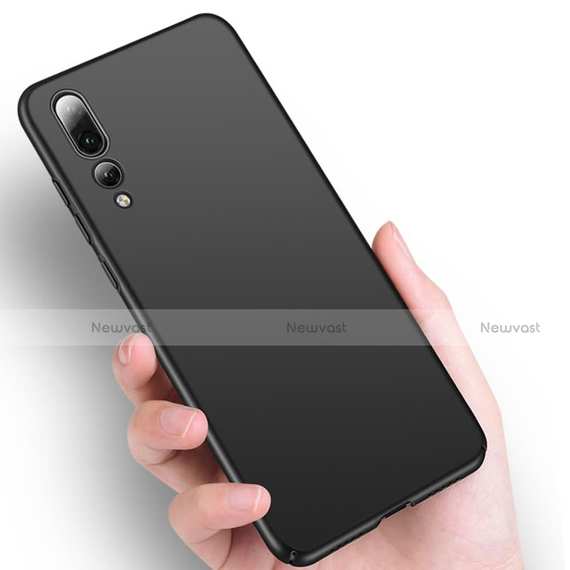 Hard Rigid Plastic Matte Finish Snap On Case M03 for Huawei P20 Pro Black