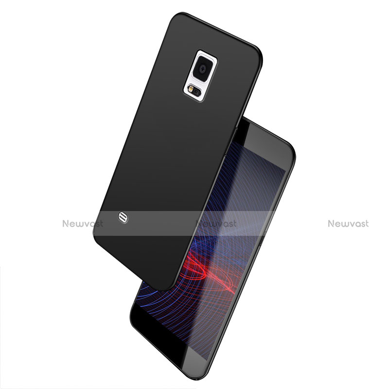 Hard Rigid Plastic Matte Finish Snap On Case M03 for Samsung Galaxy Note 4 Duos N9100 Dual SIM Black