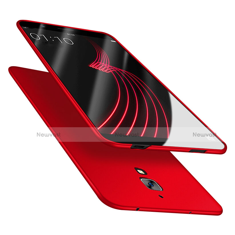 Hard Rigid Plastic Matte Finish Snap On Case M03 for Xiaomi Mi 4 Red