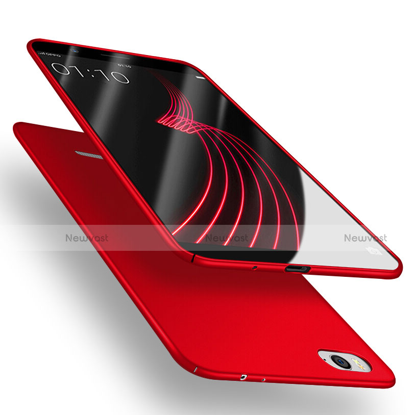 Hard Rigid Plastic Matte Finish Snap On Case M03 for Xiaomi Mi 4i Red