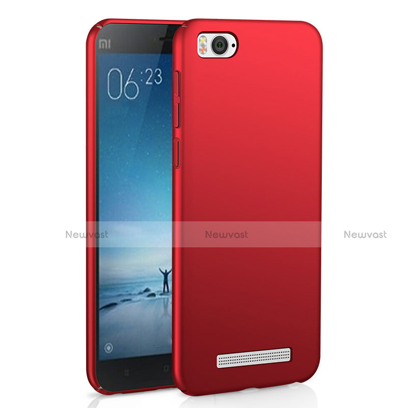 Hard Rigid Plastic Matte Finish Snap On Case M03 for Xiaomi Mi 4i Red