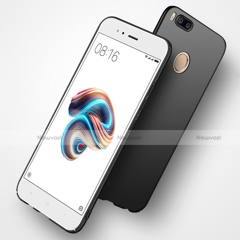 Hard Rigid Plastic Matte Finish Snap On Case M03 for Xiaomi Mi 5X Black