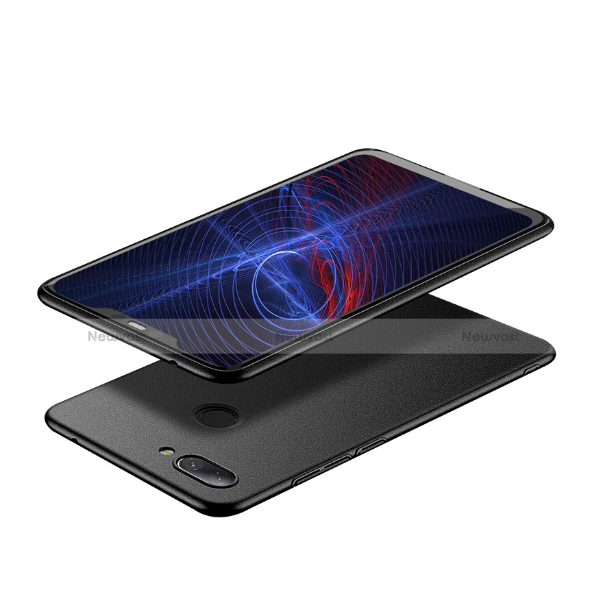 Hard Rigid Plastic Matte Finish Snap On Case M03 for Xiaomi Mi 8 Lite Black