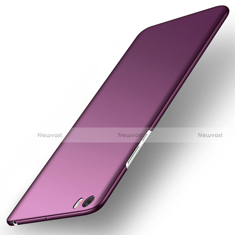 Hard Rigid Plastic Matte Finish Snap On Case M03 for Xiaomi Mi Note Purple