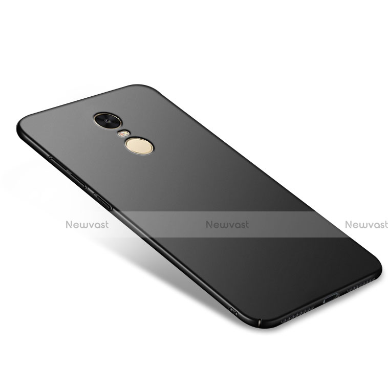 Hard Rigid Plastic Matte Finish Snap On Case M03 for Xiaomi Redmi Note 4X Black