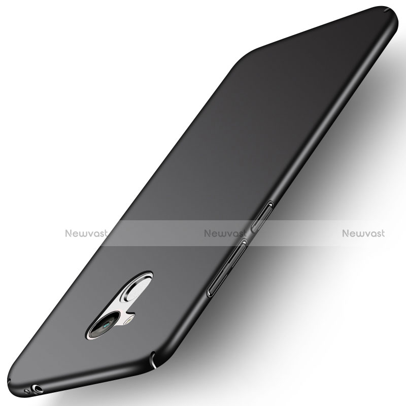 Hard Rigid Plastic Matte Finish Snap On Case M04 for Huawei Honor 6C Pro Black