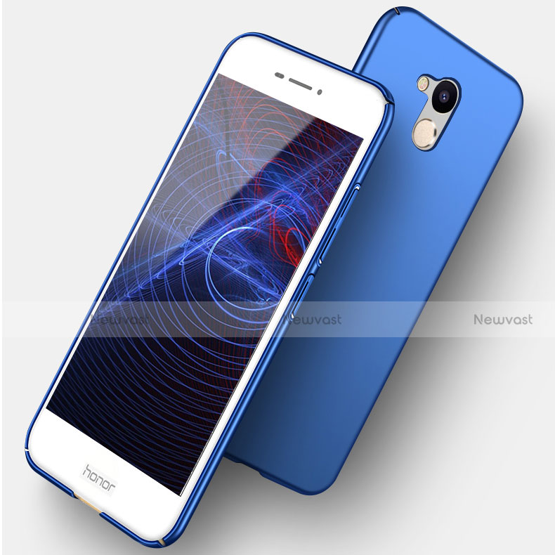 Hard Rigid Plastic Matte Finish Snap On Case M04 for Huawei Honor 6C Pro Blue