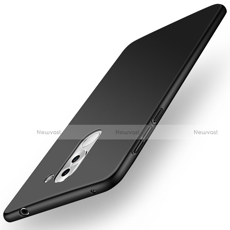 Hard Rigid Plastic Matte Finish Snap On Case M04 for Huawei Honor 6X Pro Black