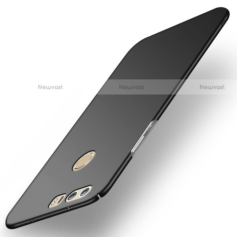 Hard Rigid Plastic Matte Finish Snap On Case M04 for Huawei Honor 8 Black