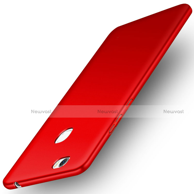 Hard Rigid Plastic Matte Finish Snap On Case M04 for Huawei Honor V8 Max Red