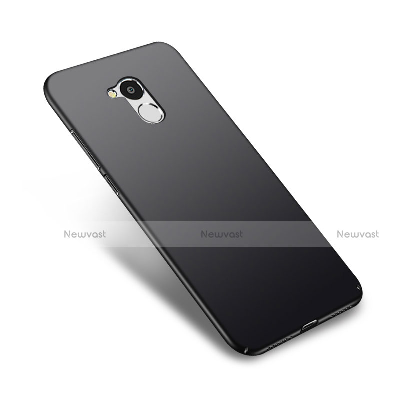 Hard Rigid Plastic Matte Finish Snap On Case M04 for Huawei Honor V9 Play Black