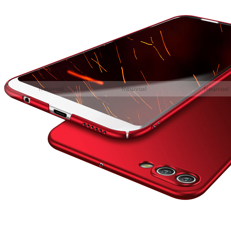 Hard Rigid Plastic Matte Finish Snap On Case M04 for Huawei Nova 2S Red