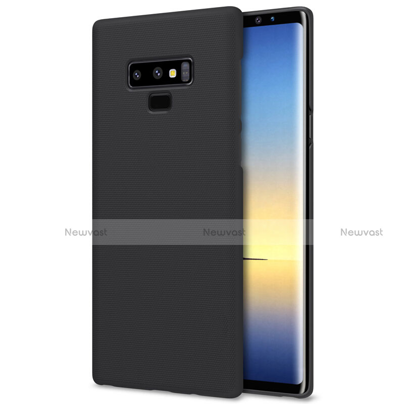 Hard Rigid Plastic Matte Finish Snap On Case M04 for Samsung Galaxy Note 9 Black