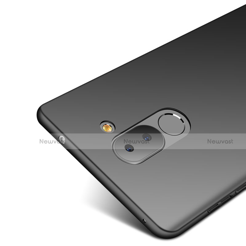 Hard Rigid Plastic Matte Finish Snap On Case M05 for Huawei Honor 6X Pro Black