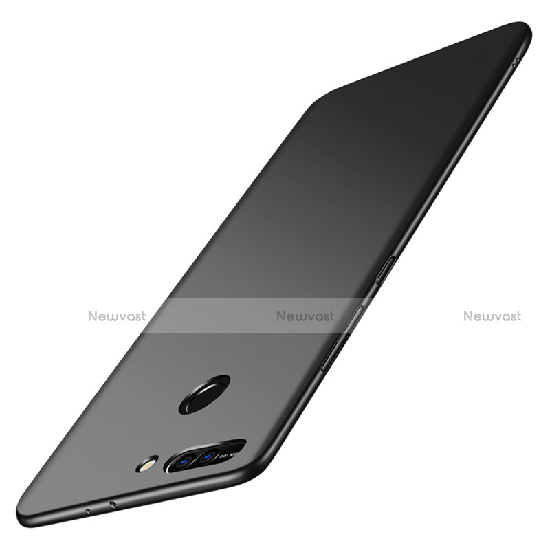 Hard Rigid Plastic Matte Finish Snap On Case M05 for Huawei Honor 8 Pro Black