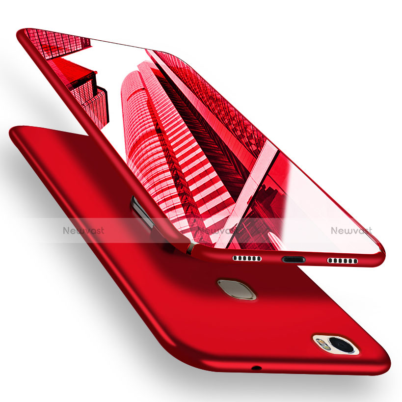 Hard Rigid Plastic Matte Finish Snap On Case M05 for Huawei Honor Note 8 Red