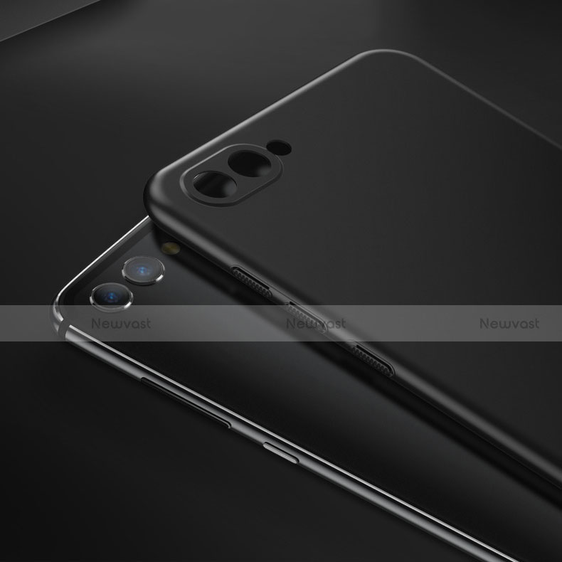 Hard Rigid Plastic Matte Finish Snap On Case M05 for Huawei Honor V10 Black